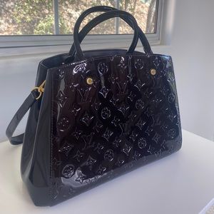 Luis Vuitton Montaigne Patent leather